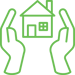 home protection Icon green